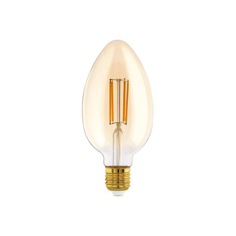 Lâmpada EGLO Vintage LED E27 B80 4.5W Luz Quente (2200K)