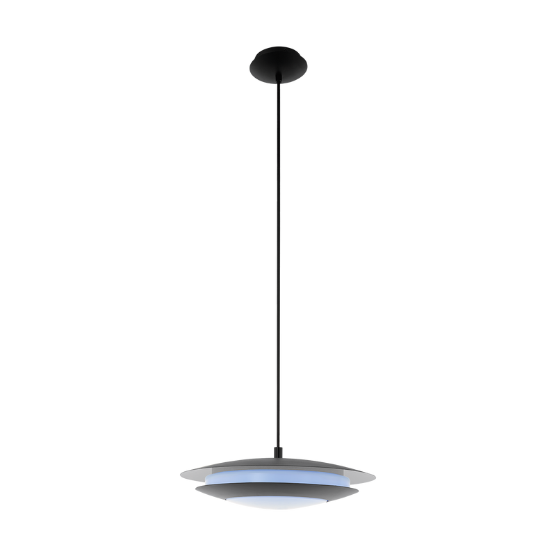 Candeeiro Suspenso LED Bluetooth EGLO Connect Moneva-C 18W RGB+TW