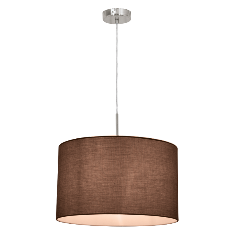 Candeeiro Suspenso EGLO Pasteri Taupe E27