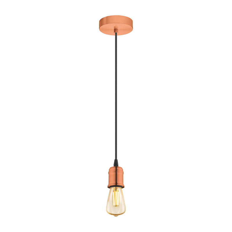 Suspensão EGLO E27 Yorth Cobre