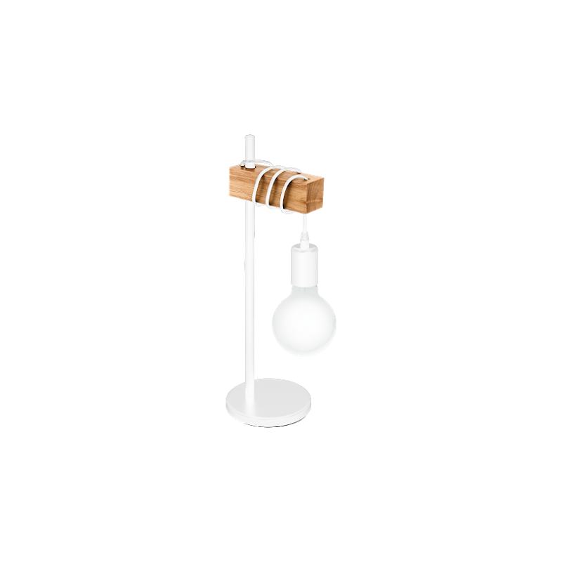 Candeeiro de Mesa EGLO Townshend Branco E27