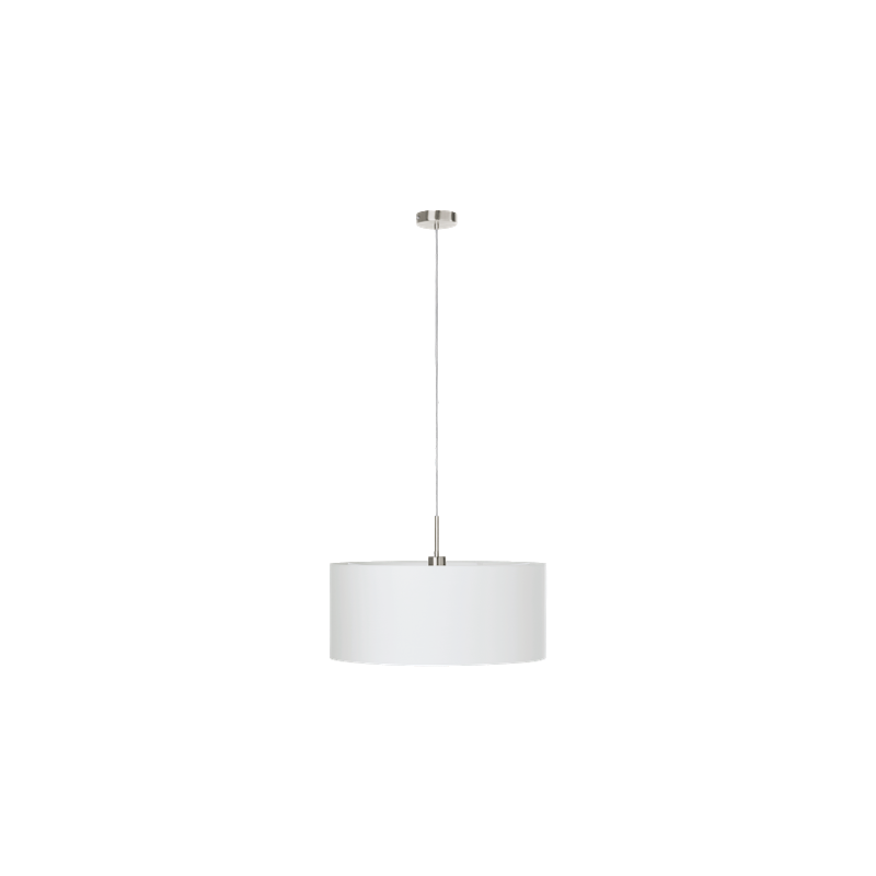 Candeeiro Suspenso EGLO Pasteri Branco Ø 530 mm E27