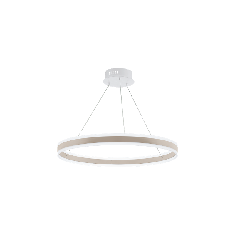 Candeeiro Suspenso LED EGLO TONARELLA 78W Champagne Luz Quente (3000K)