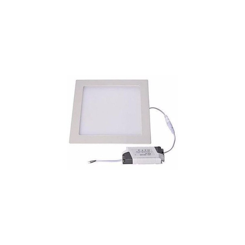 Painel LED MAXLED 12W Quadrado Branco Luz Natural (4000K)