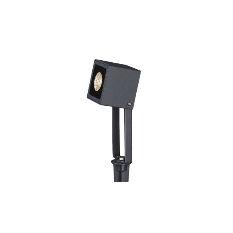 Aplique de Jardim LUXTAR 10W Antracite Luz Fria (6500K) IP54