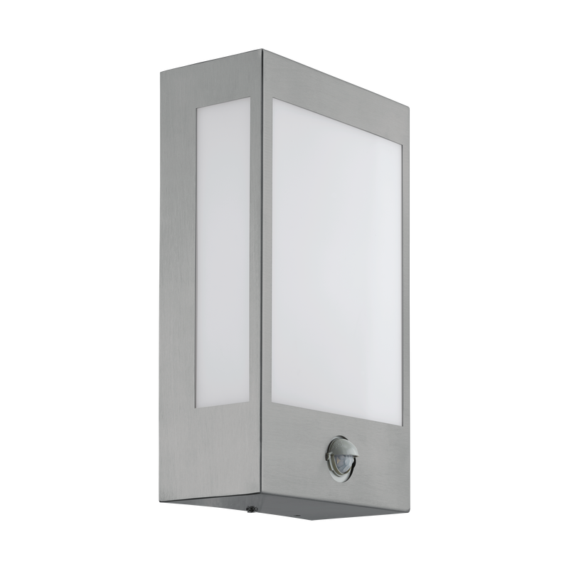 Aplique LED de Parede c/ Sensor EGLO Ralora 1 12W Luz Quente