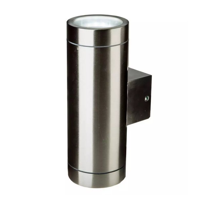 Aplique Inox de Parede V-TAC para 2x GU10