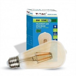 Lâmpada LED V-TAC E27 ST64...
