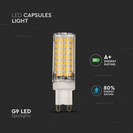 Lâmpada LED V-TAC G9 7W Luz...