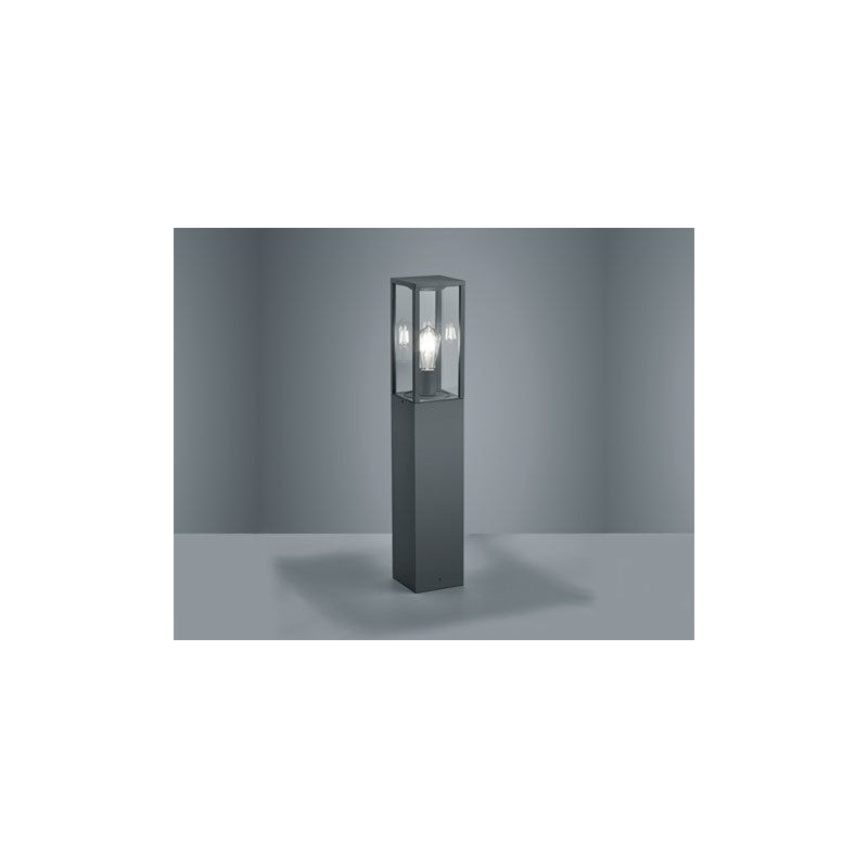 Aplique de Jardim ARON SHIRA Cinza E27 IP65