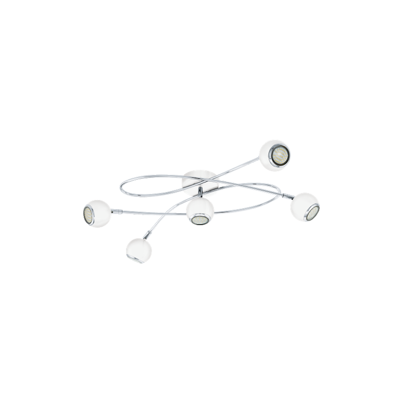 Candeeiro de Teto LED EGLO LOCANDA Branco 5x GU10