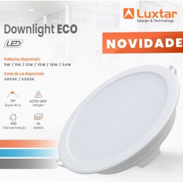 Downlight LED ECO LUXTAR 9W...