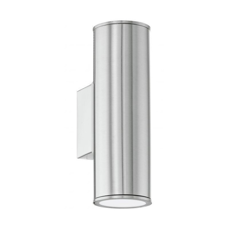 Aplique LED de Parede EGLO RIGA Inox 2x GU10