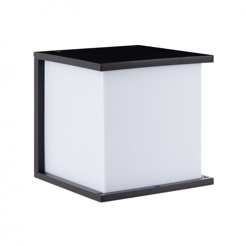 Aplique de Parede MAXLED Alumínio Preto para 1x E27