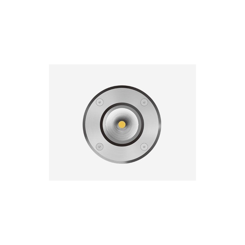 Uplight ARON OTTO D110 Inox AISI 31 para Lâmpada GU10 IP66