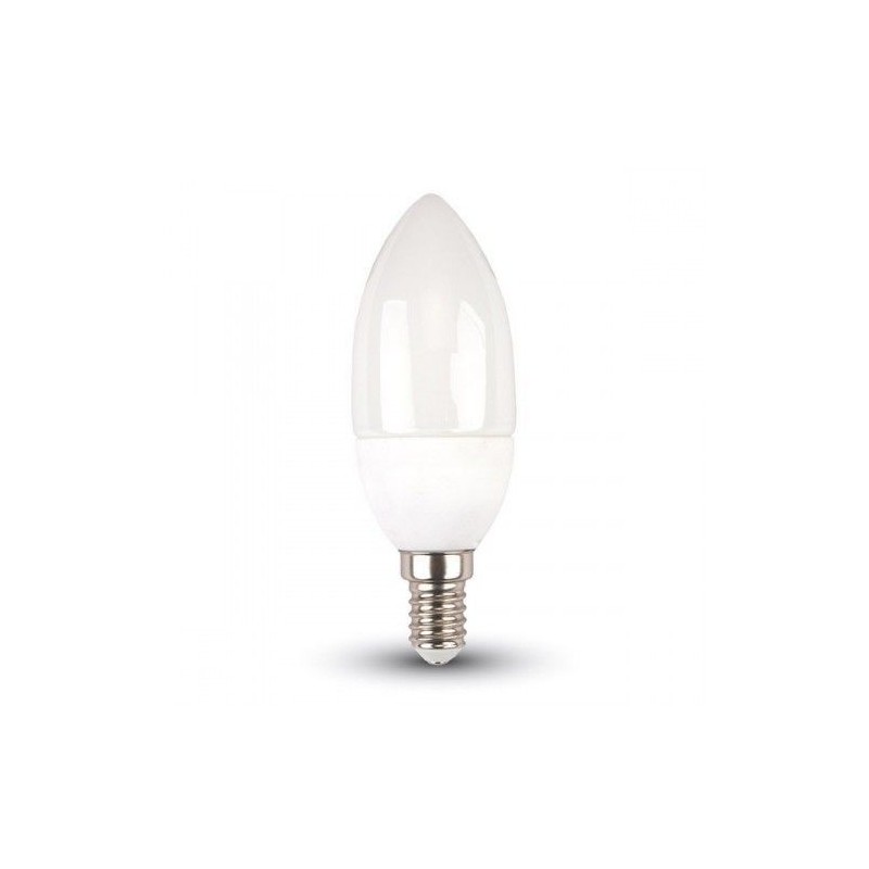Lâmpada LED LUXTAR E14 Chama 5W Luz Fria (6500K) Dimável