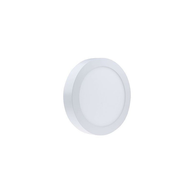 Painel LED Saliente HXLED 6W Redondo Branco Luz Quente (3000K)