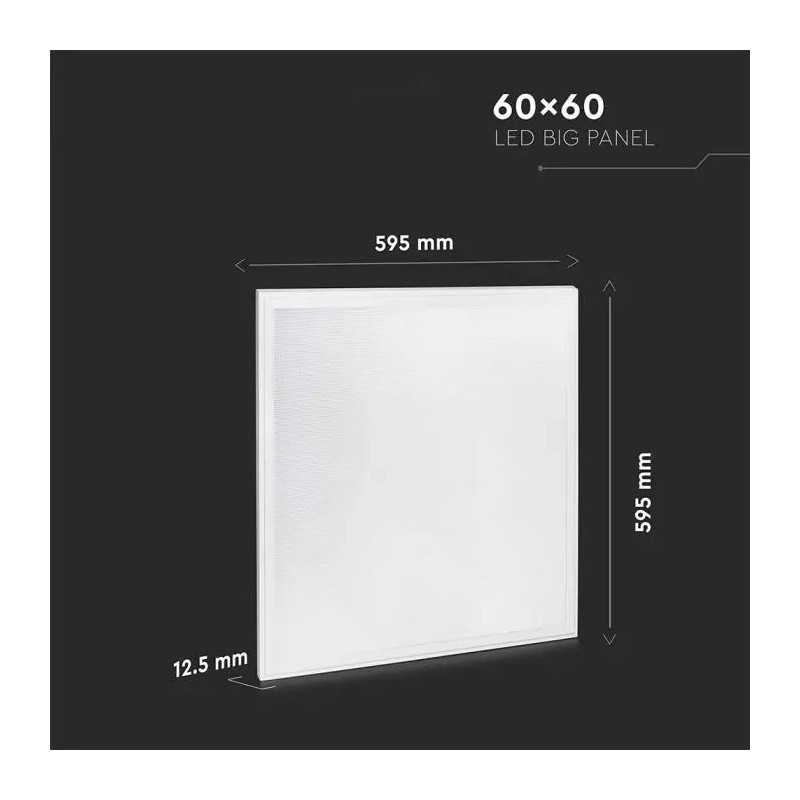 Painel LED V-TAC 40W 600X600mm Luz Natural (4500K)