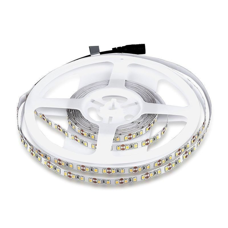 Fita LED V-TAC 12V 8W/m 120x SMD 3528 IP20 Luz Natural (4000K) (1m)