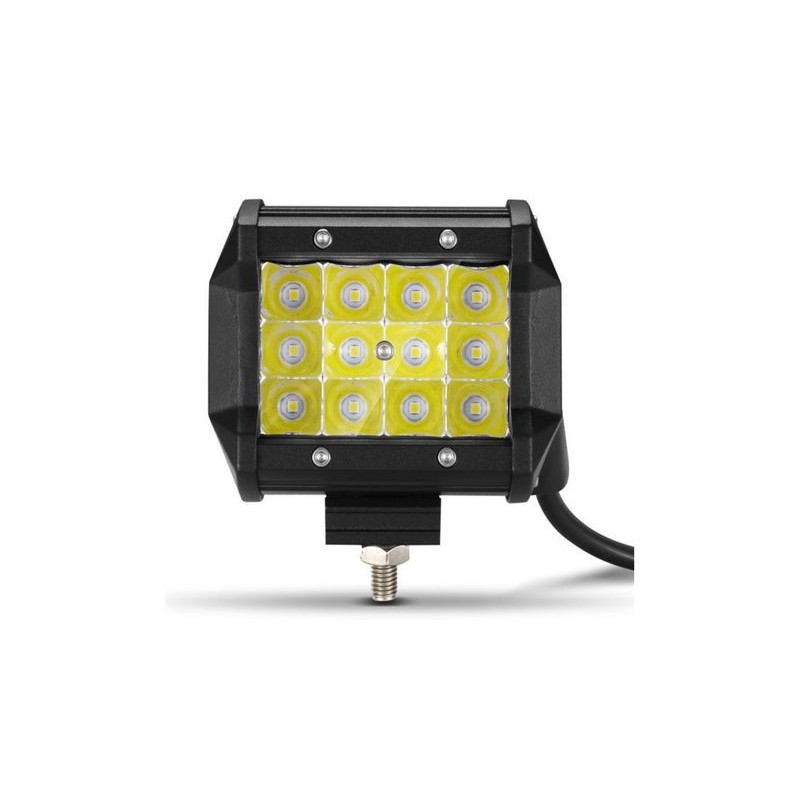 Farol LED Auxiliar MAXLED 27W 10-30V Quadrado Luz Fria (6000K)