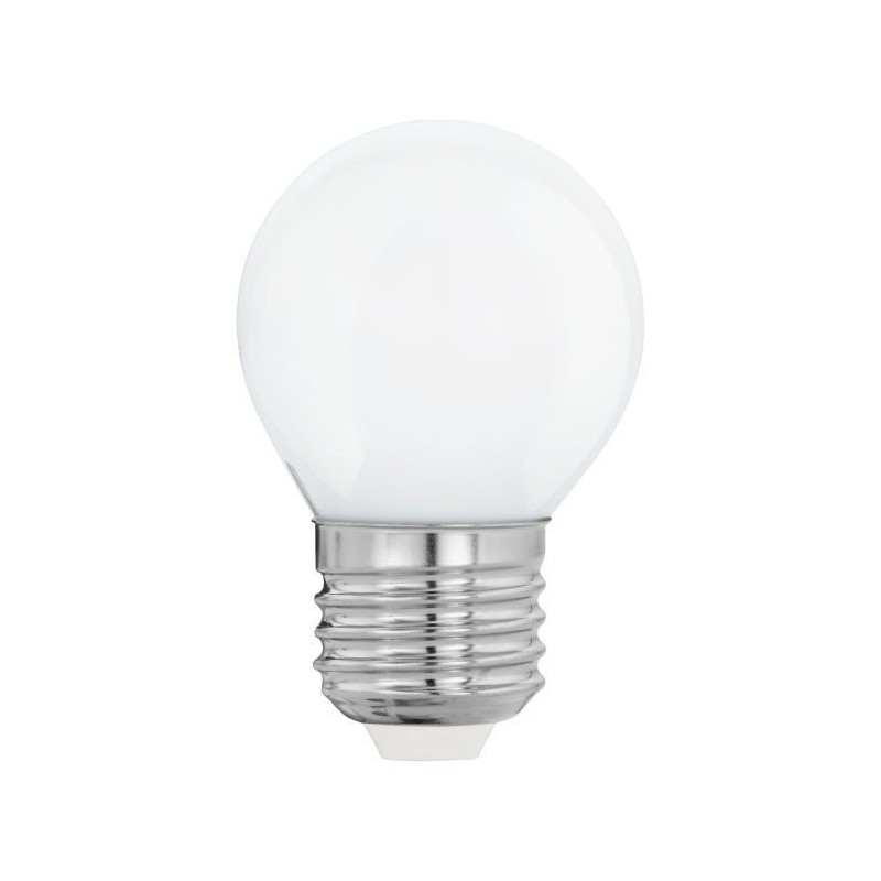 Lâmpada LED EGLO E27 G45 Vidro Fosco 4W Luz Quente (2700K)