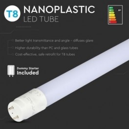 Tubo LED V-TAC T8 Plástico...