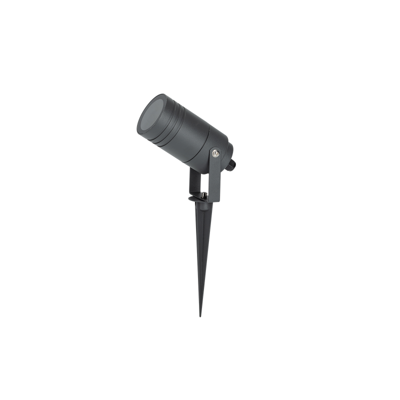 Aplique de Jardim Cinza MAXLED para Lâmpada GU10 IP65