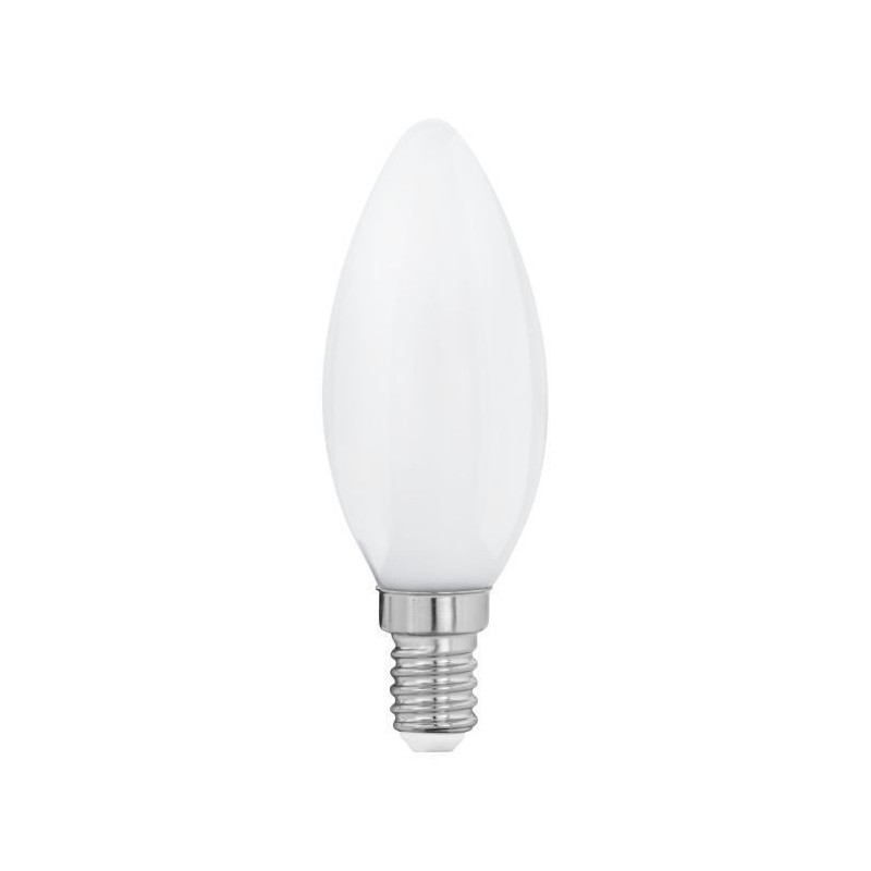 Lâmpada LED EGLO E14 Chama Filamento Fosca 4W Luz Quente (2700K)