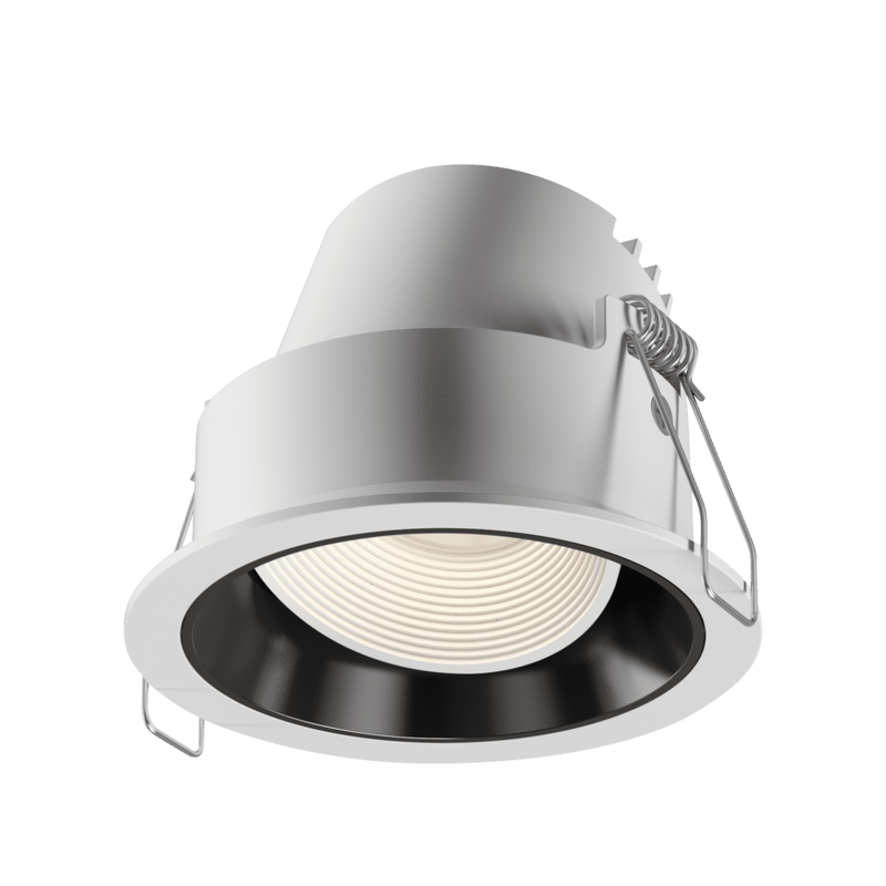 Downlight LED LUMIARQ TINO 6W Redondo Branco Orientável Luz Quente (2700K)