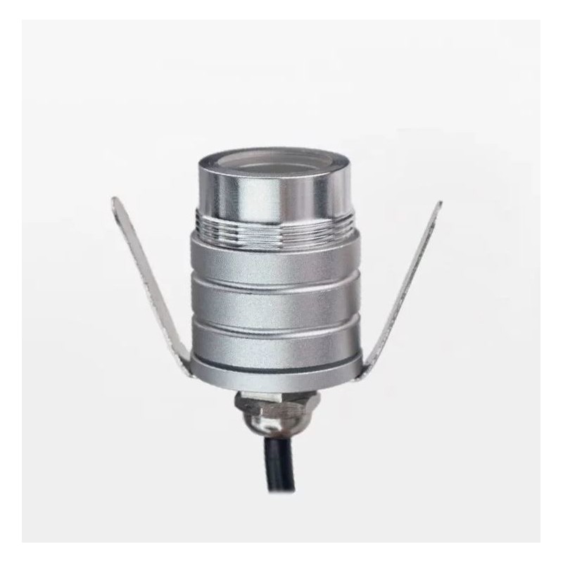 Uplight Inox Modular MAXLED Redondo 24V 1W Luz Quente (3000K)
