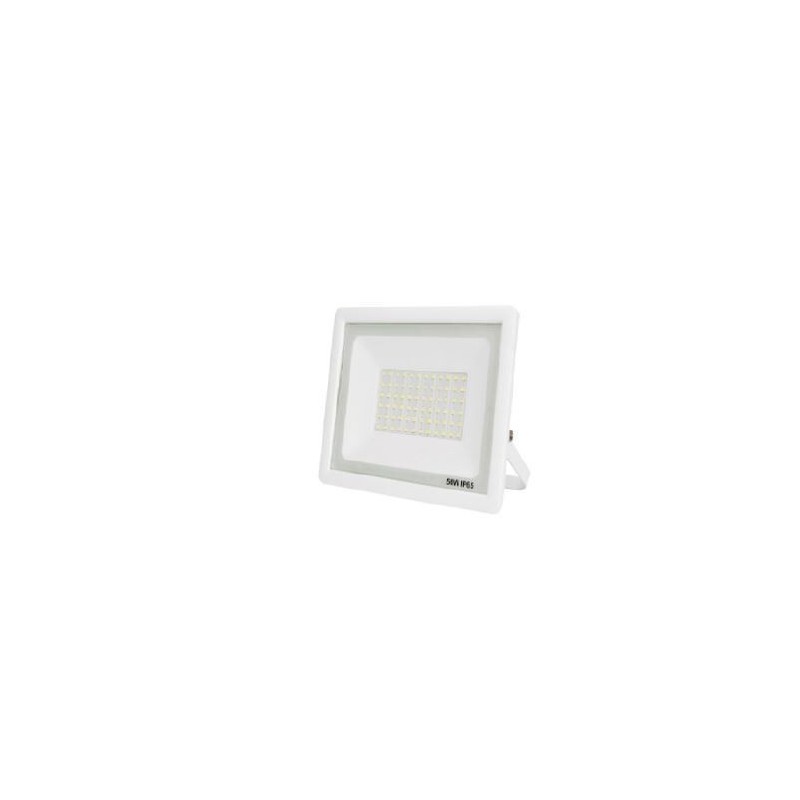 Projetor LED LUXTAR Slim SMD 30W Branco Luz Quente (3000K)