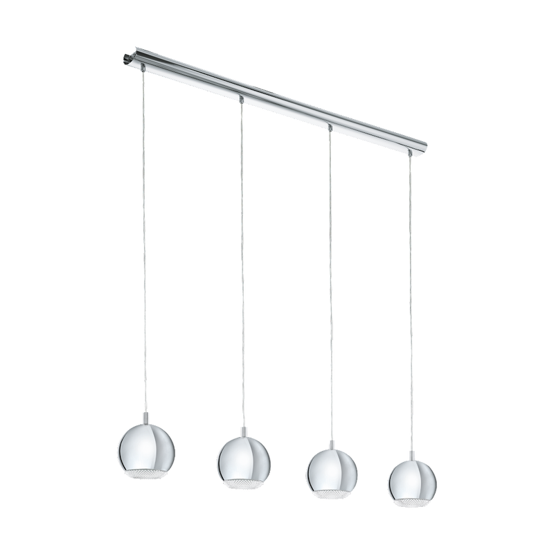 Candeeiro Suspenso LED EGLO Conessa 4x GU10 3W Luz Quente (3000K)