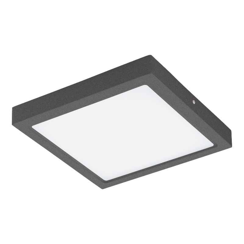 Plafon LED EGLO ARGOLIS  300x300mm Antracite 22W Luz Quente (3000K)