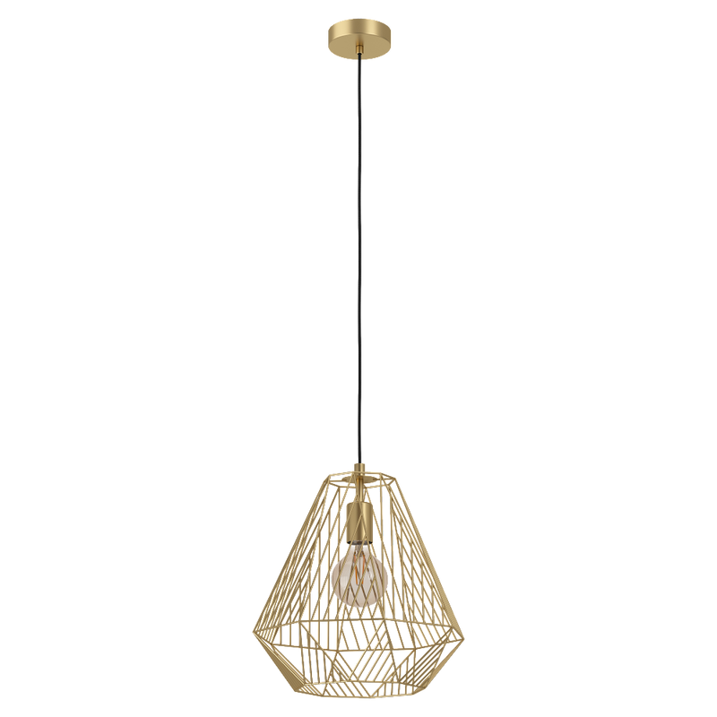 Candeeiro Suspenso EGLO STYPE Dourado E27