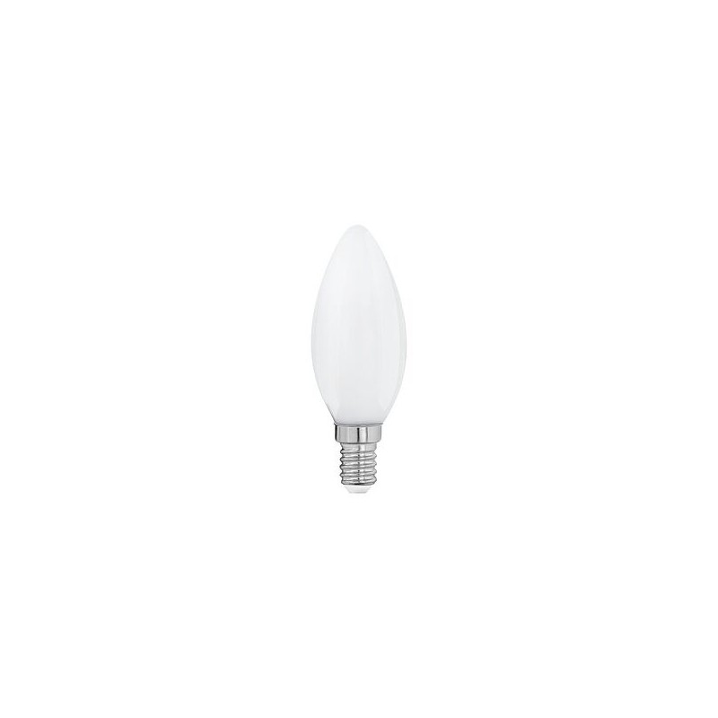 Lâmpada LED EGLO E14 Chama Filamento Fosca 7W Luz Quente (2700K)