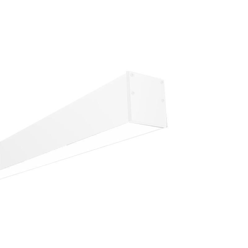 Luminária LED Linear Suspensa LUXTAR 117W 3650mm Branca Luz Natural (4000K)