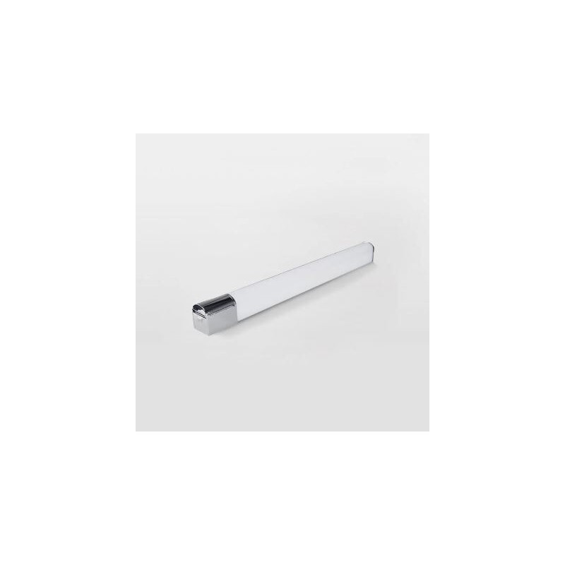 Aplique LED de Espelho c/ Tomada e Interruptor LUXTAR 15W 682mm Cromado Luz Fria (6500K)
