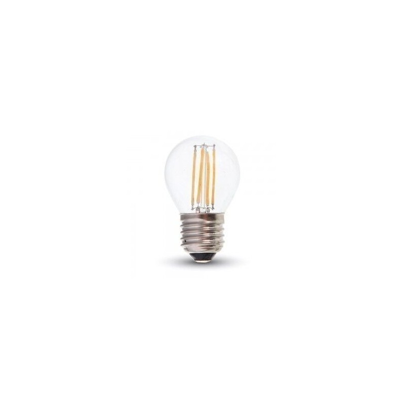Lâmpada LED Luselamp E27 G45 Filamento 4W Luz Quente (2700K)
