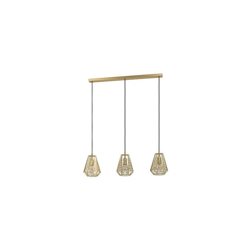 Candeeiro Suspenso EGLO STYPE Dourado 3x E27