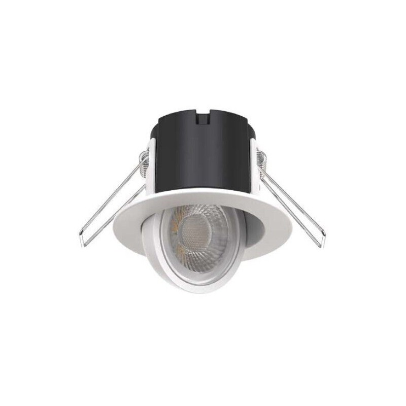Downlight LED ARON MATT 6W Redondo Orientável 4CCT (2700K-3000K-4000K-6000K)