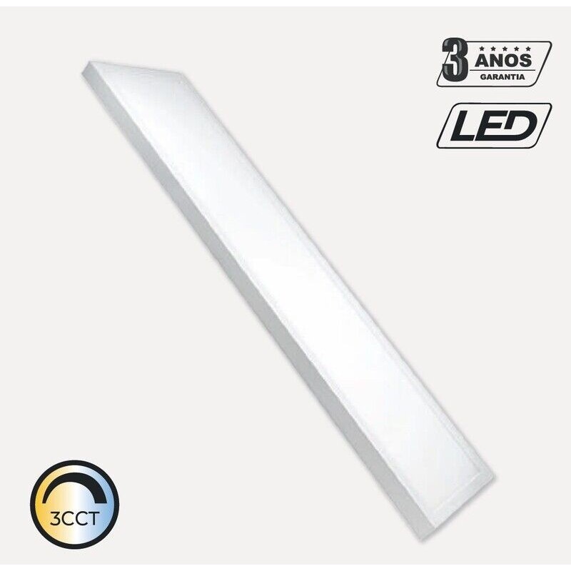 Painel LED Saliente Slim MAXLED 20W 600X300mm CCT3 (3000K-4000-6400K) IP44