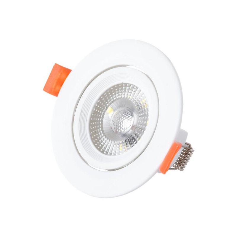 Spot LED Orientável MAXLED 7W Redondo Branco CCT (3000K-6500K) IP20