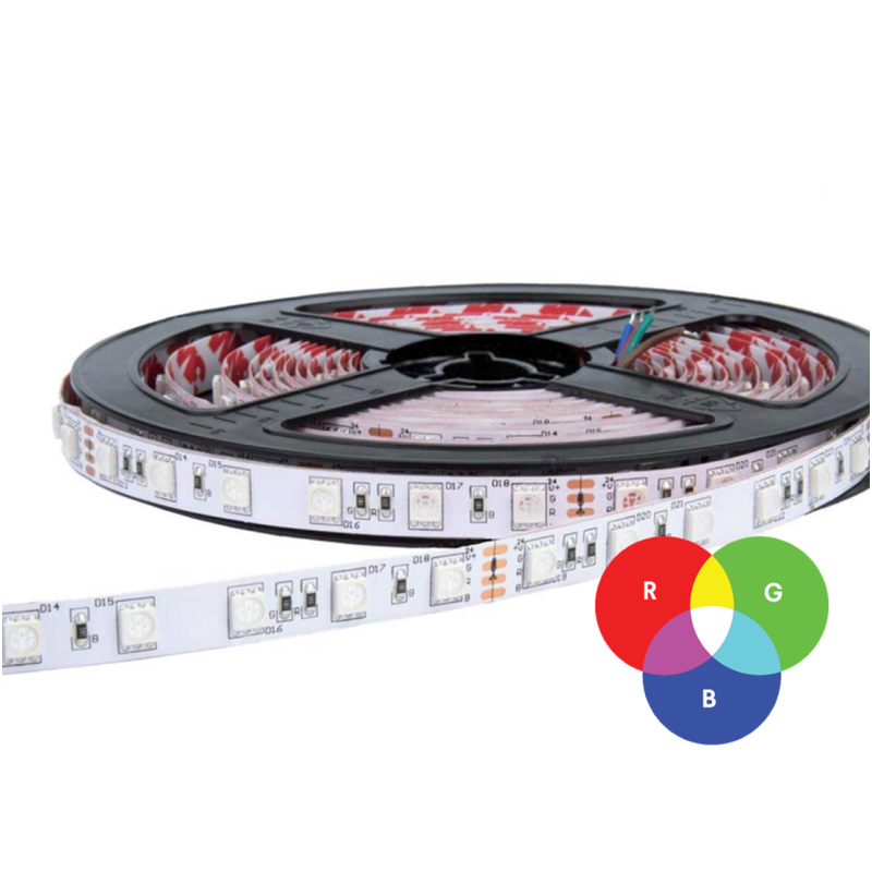 Fita LED MAXLED 12V 15W/m 96x SMD 3535 IP20 RGB (1m)