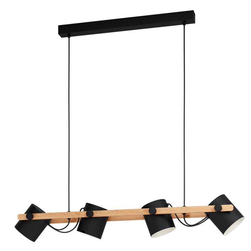 Candeeiro Suspenso EGLO HORNWOOD 4x E27