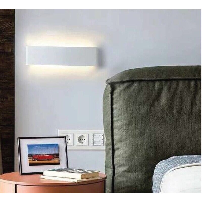 Aplique LED de Parede MAXLED Branco 6W Luz Quente (3000K)