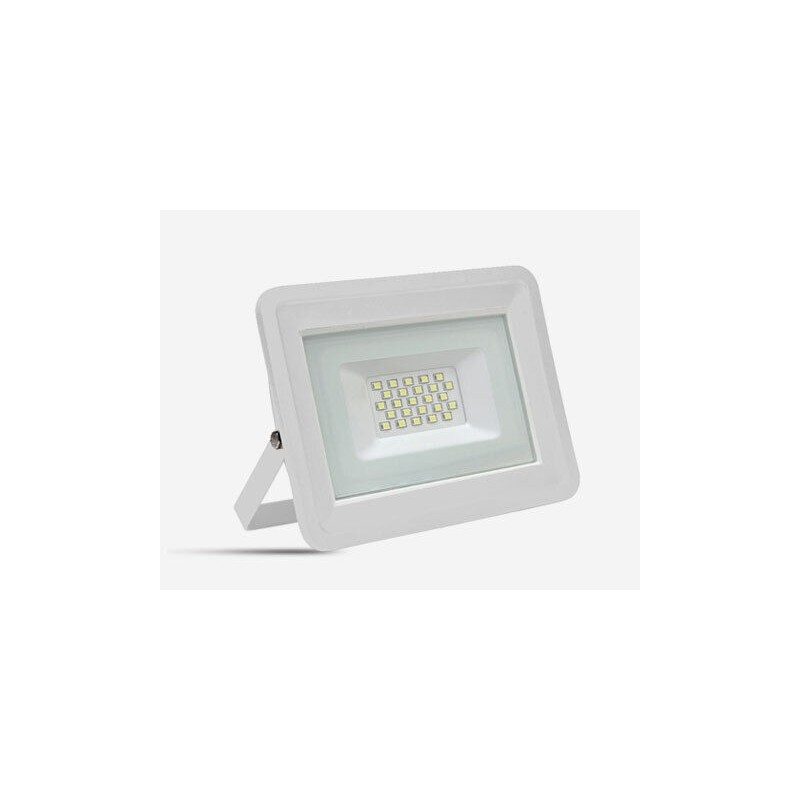 Projetor LED Slim ARON 20W Branco Luz Natural (4500K) IP65