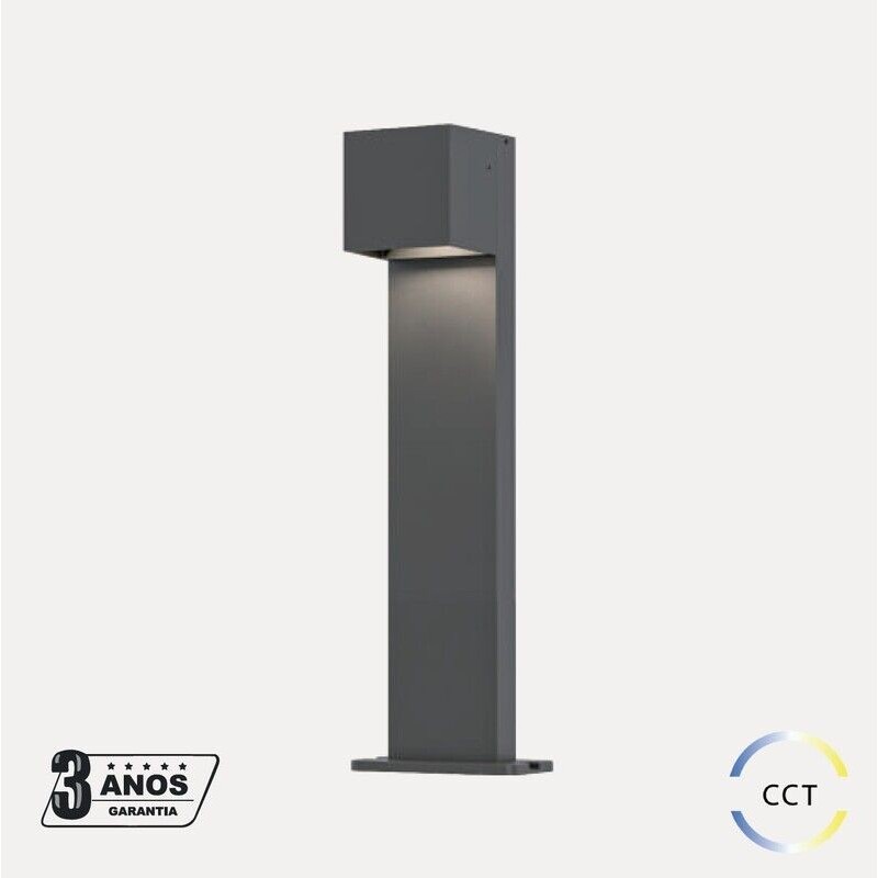 Balizador de Jardim MAXLED 10W Antracite 50cm CCT3 250lm IP54