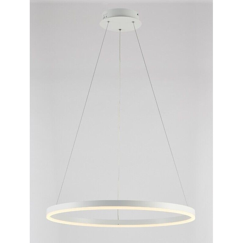 Candeeiro ORBITA 1 ANEL 60cm Branco 4000K 35W 3850lm LED MLUX