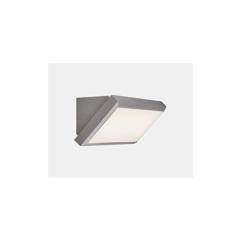 Aplique LED de Parede ARON Arlo Cinza 21W CCT IP65